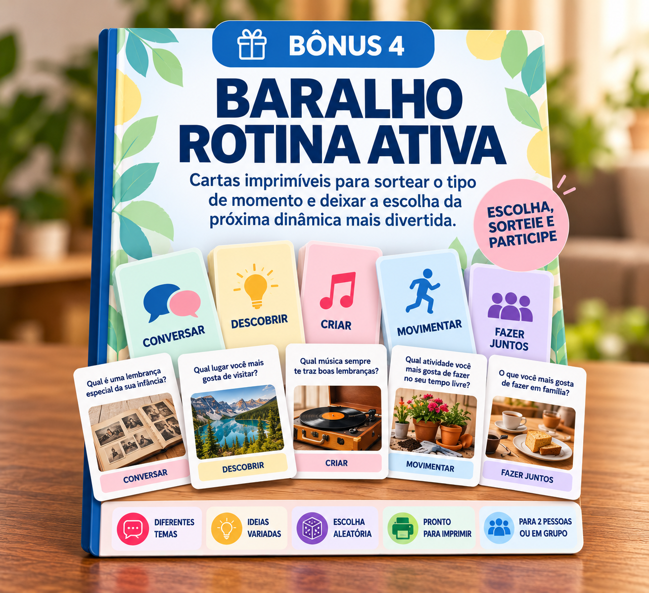 Bônus 4 Baralho Rotina Ativa